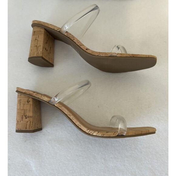 Dolce Vita Halsty Sandal Clear Straps Size 11 Womens Slip on Heel New in the Box - Picture 5 of 8